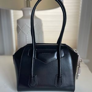 Givenchy Antigona Satchel Black Leather